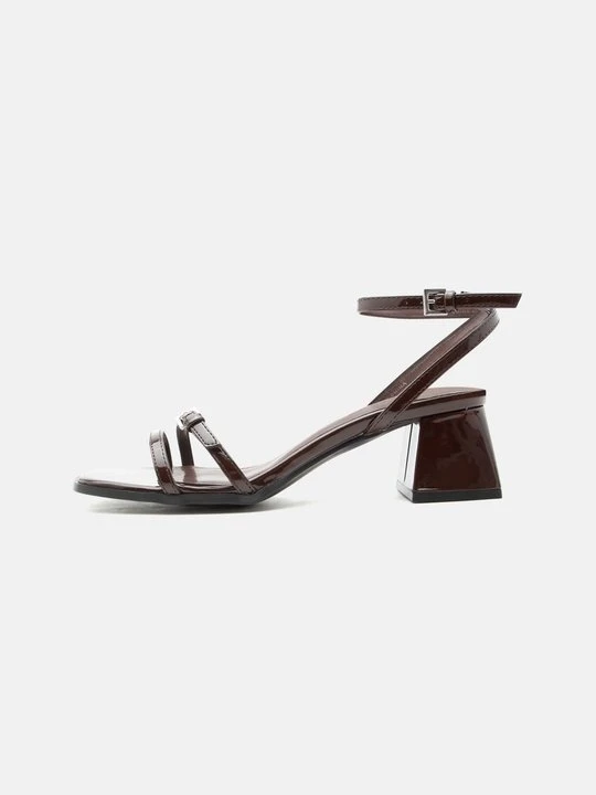 Zdjęcie produktu Sandały Even&Odd Wide Fit By Zalando ciemnobrązowy