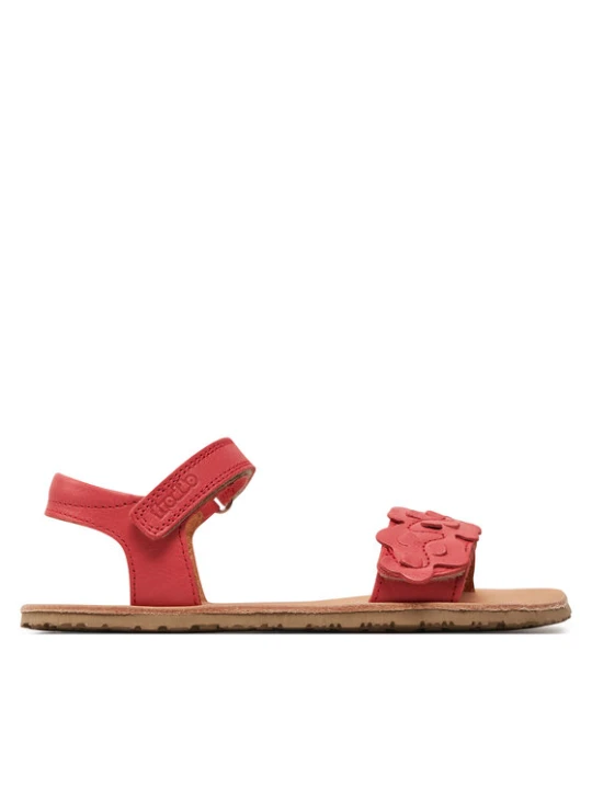 Zdjęcie produktu Sandały Froddo Barefoot Flexy Flowers G3150265 S Czerwony