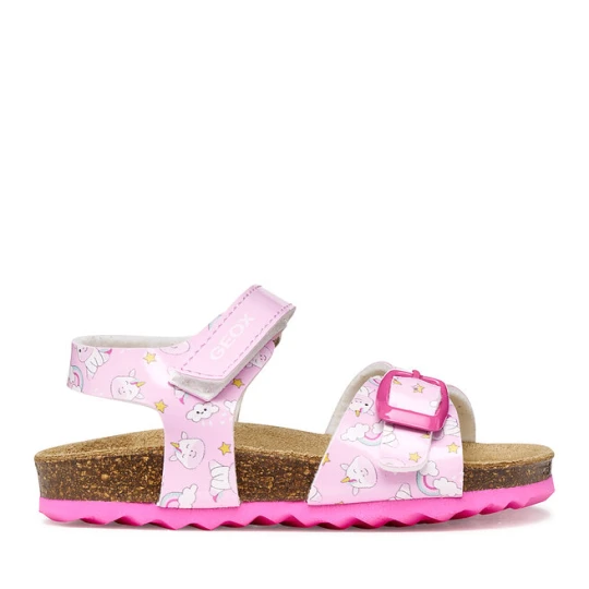 Zdjęcie produktu Sandały Geox B Sandal Chalki Girl B922RA 000FC C8206 M Różowy