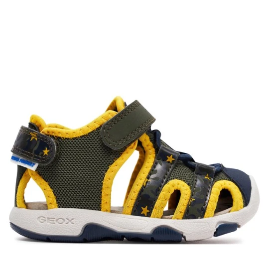 Zdjęcie produktu Sandały Geox B Sandal Multy Boy B450FB 014CE C0629 M Khaki