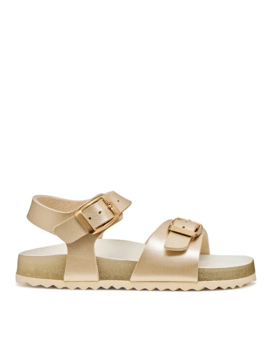Zdjęcie produktu Sandały Geox J Adriel Girl J558MI 000NF C2010 M Złoty