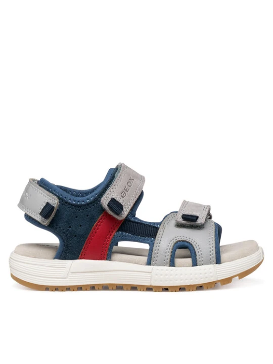 Zdjęcie produktu Sandały Geox J Sandal Alben Boy J35AVA 01522 C1F4W M Szary