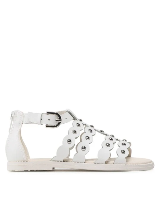 Zdjęcie produktu Sandały Geox J Sandal Karly Girl J3535D043BCC1000 S Biały