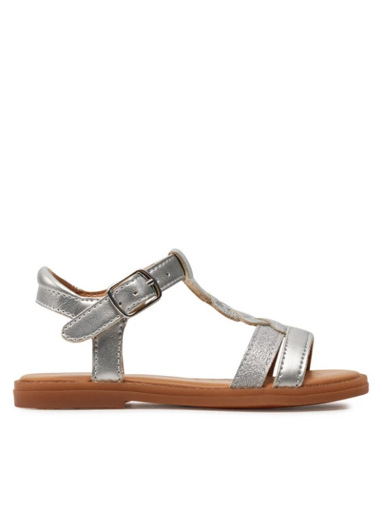 Zdjęcie produktu Sandały Geox J Sandal Karly Girl J4535H 0NFQD C1007 M Srebrny