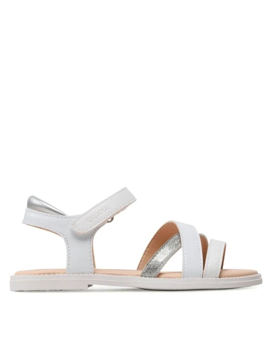 Zdjęcie produktu Sandały Geox J Sandal Karly Girl J5235D00254C1000 S Biały