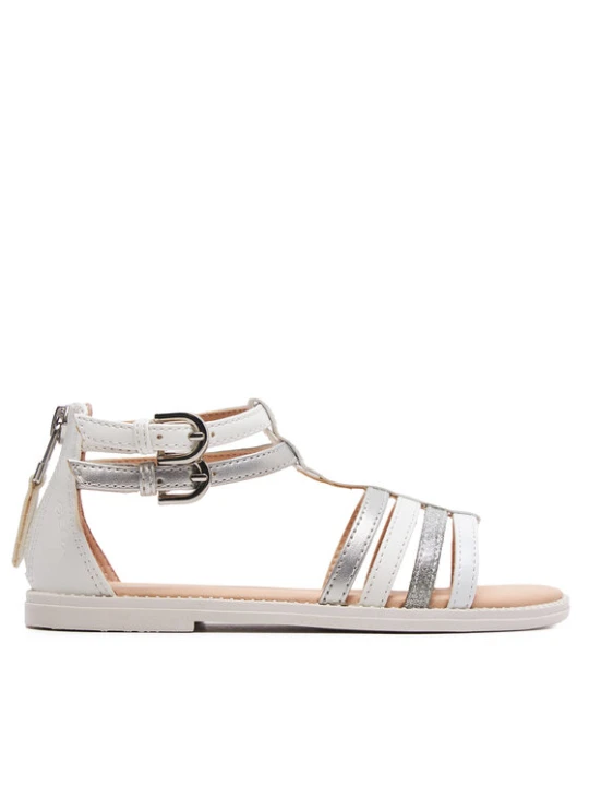 Zdjęcie produktu Sandały Geox J Sandal Karly Girl J7235D 054AJ C1Z1N S Biały
