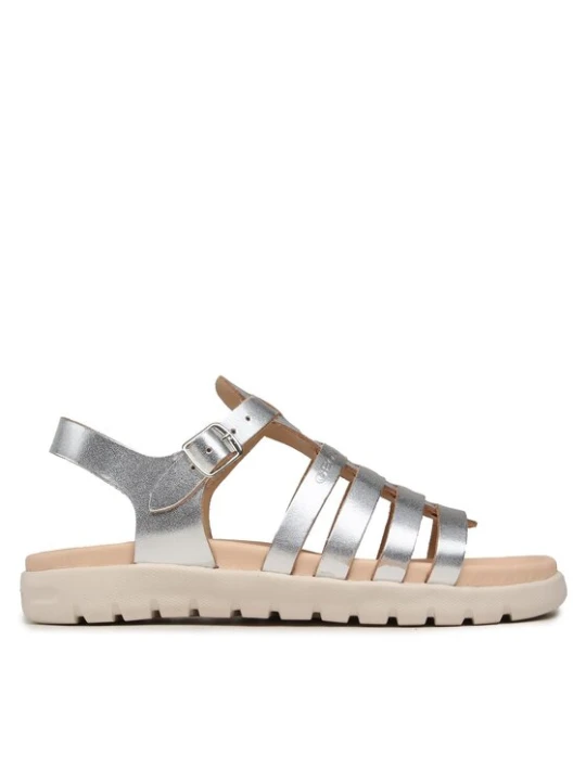 Zdjęcie produktu Sandały Geox J Sandal Soleima Gir J35GSB000CFC1007 D Srebrny