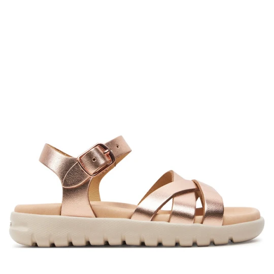 Zdjęcie produktu Sandały Geox J Sandal Soleima Gir J45GSA 000CF C7018 M Różowe złoto