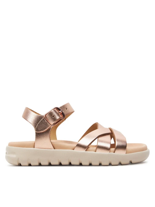Zdjęcie produktu Sandały Geox J Sandal Soleima Gir J45GSA 000CF C7018 M Różowe złoto