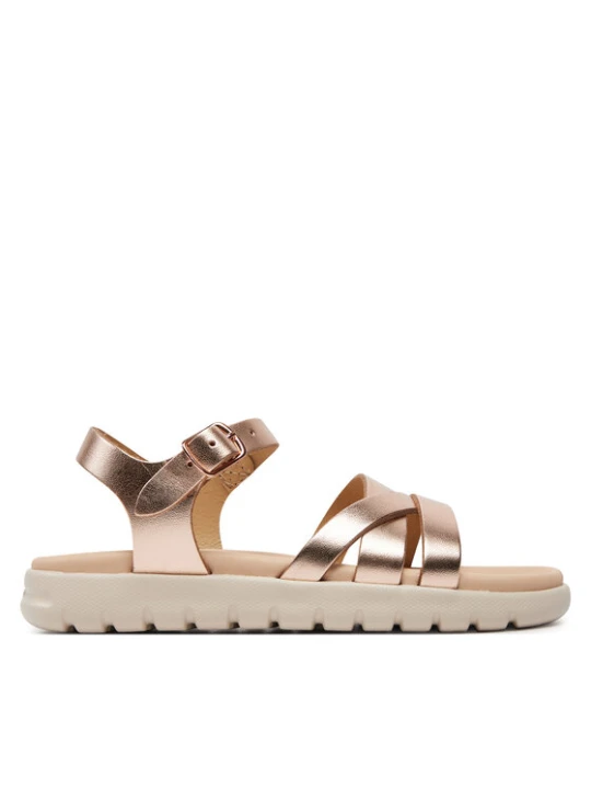 Zdjęcie produktu Sandały Geox J Sandal Soleima Gir J45GSA 000CF C7018 S Różowe złoto