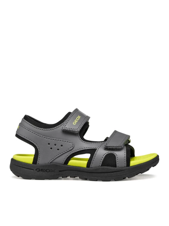 Zdjęcie produktu Sandały Geox J Vaniett Boy J455XC 015BC C1267 M Szary