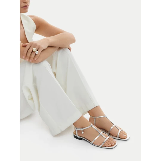 Zdjęcie produktu Sandały GINO ROSSI CEO-ROSE-LT22866-1 Srebrny