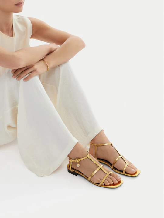Zdjęcie produktu Sandały GINO ROSSI CEO-ROSE-LT22866-1 Złoty