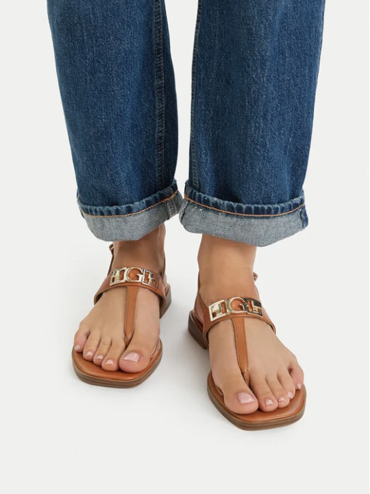 Zdjęcie produktu Sandały Guess FLJRMY LEA03 Brązowy