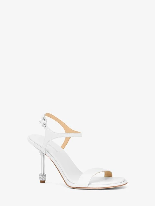 Zdjęcie produktu Sandały Ivet ze skóry Michael Kors OPTYCZNA BIEL (Biały)