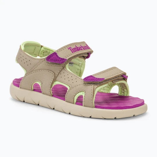 Zdjęcie produktu Sandały juniorskie Timberland Perkins Row 2 Strap pure cashmere Beżowy