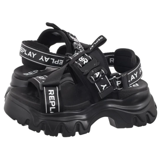 Zdjęcie produktu Sandały Juyce Buckle GWSA6.000.C0001T RSA60001T 0003 Black (RP15-a) Replay