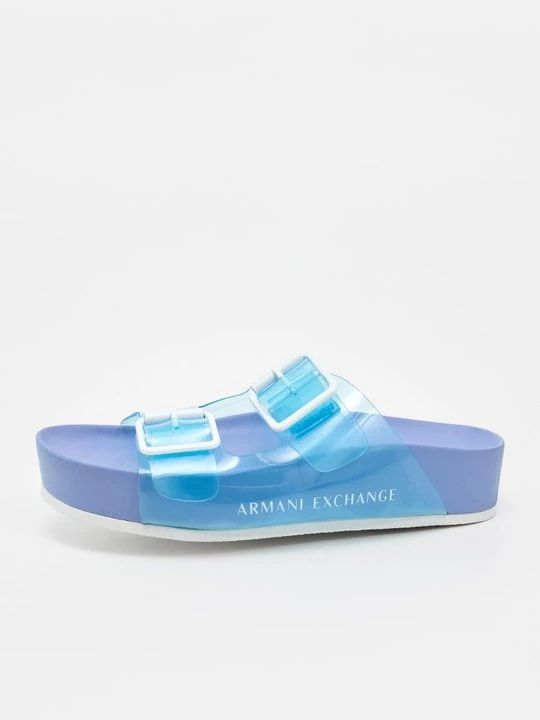 Zdjęcie produktu Sandały kąpielowe Armani Exchange niebieski