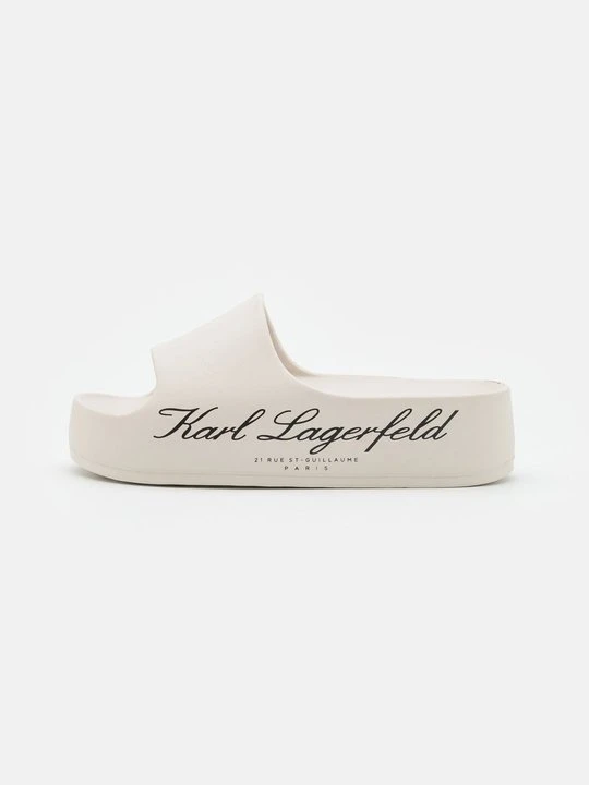 Zdjęcie produktu Sandały kąpielowe KARL LAGERFELD mleczny