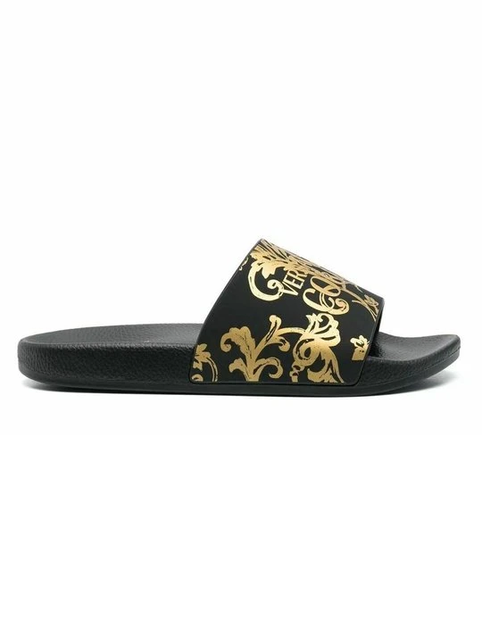 Zdjęcie produktu Sandały kąpielowe Versace Jeans Couture czarny