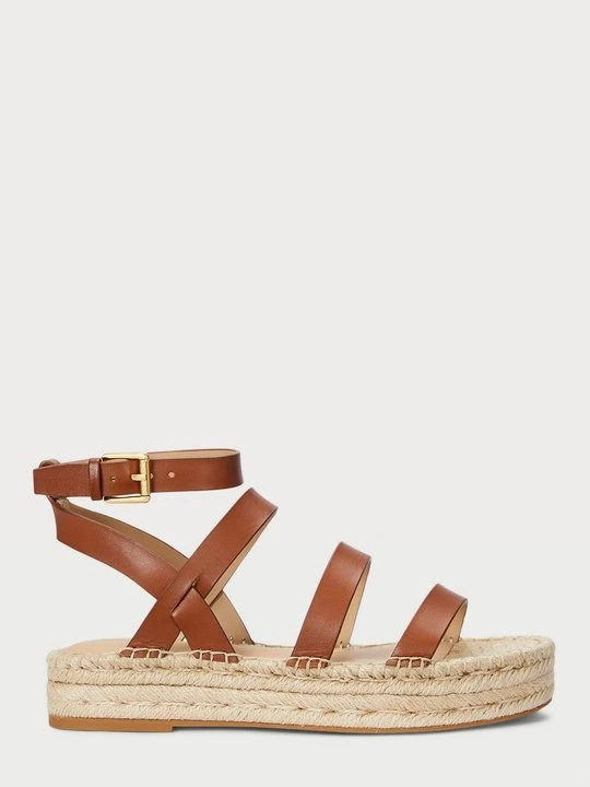 Zdjęcie produktu Sandały Lauren Ralph Lauren brązowy
