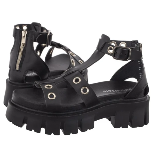 Zdjęcie produktu Sandały Leyla Vegan Black (AL164-a) Altercore