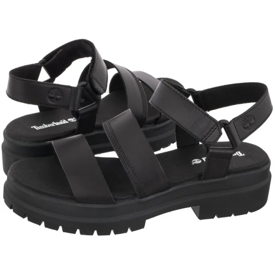 Zdjęcie produktu Sandały London Vibe Ankle Strap Sandal Black Full Grain 0A29MV 001 (TI102-a) Timberland