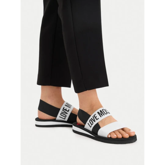 Zdjęcie produktu Sandały LOVE MOSCHINO JA16033G0MJN410A Biały