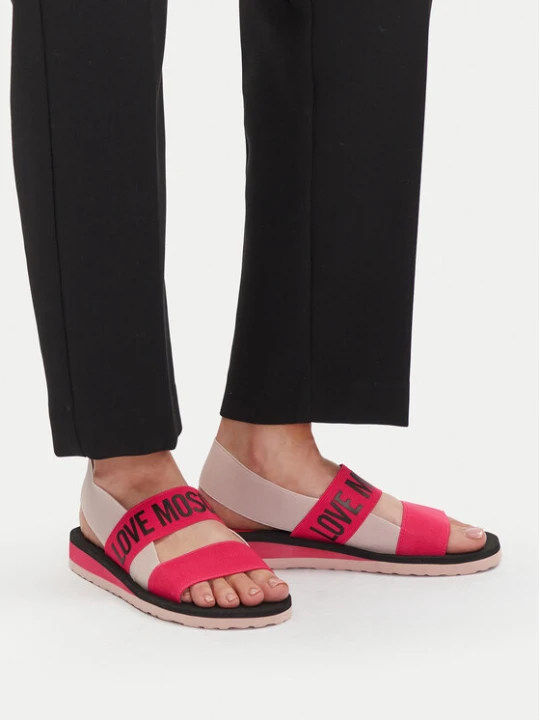 Zdjęcie produktu Sandały LOVE MOSCHINO JA16033G0MJN460C Różowy
