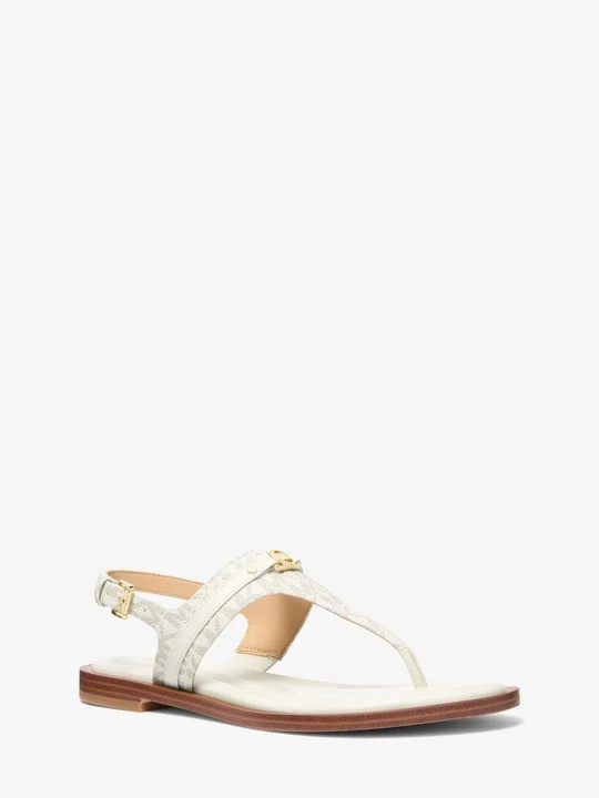 Zdjęcie produktu Sandały Mandy z paskiem i charakterystycznym logo Michael Kors