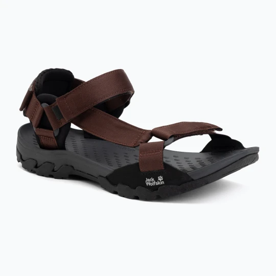 Zdjęcie produktu Sandały męskie Jack Wolfskin Ridge dark mahogany Brązowy