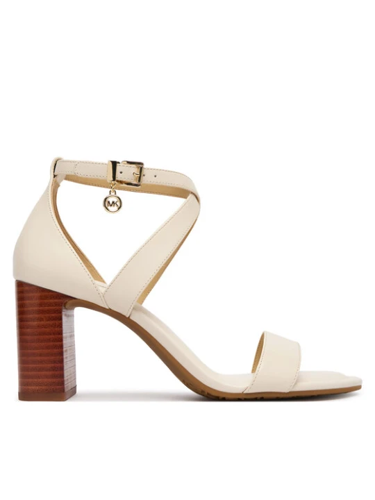 Zdjęcie produktu Sandały MICHAEL Michael Kors Alexa Block 40S6AXMS1L Écru Kremowy