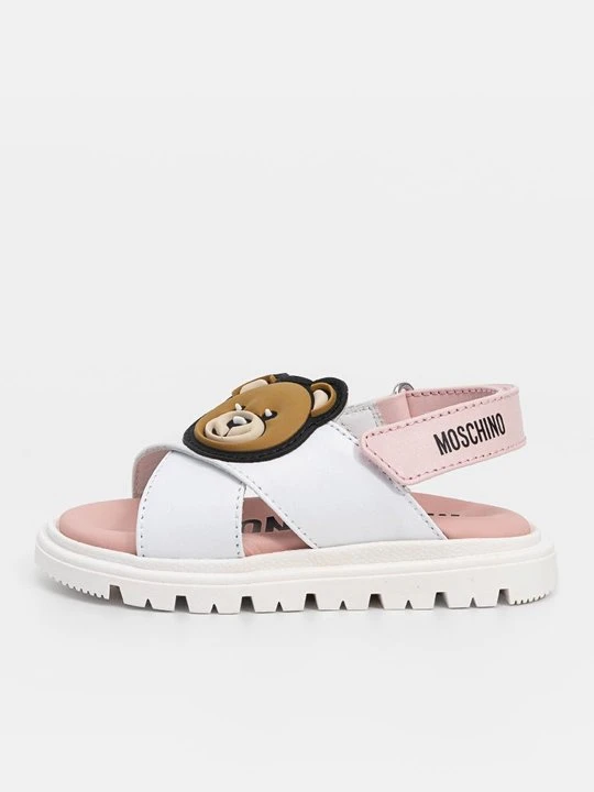 Zdjęcie produktu Sandały MOSCHINO biały