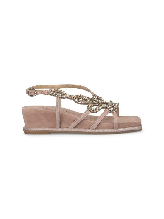 Zdjęcie produktu Sandały na koturnie Alma en Pena brąz