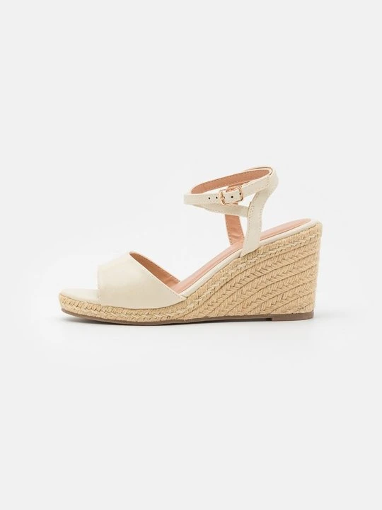 Zdjęcie produktu Sandały na koturnie Anna Field By Zalando mleczny