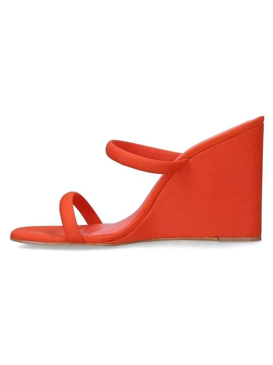 Zdjęcie produktu Sandały na koturnie Carvela pomarańczowy
