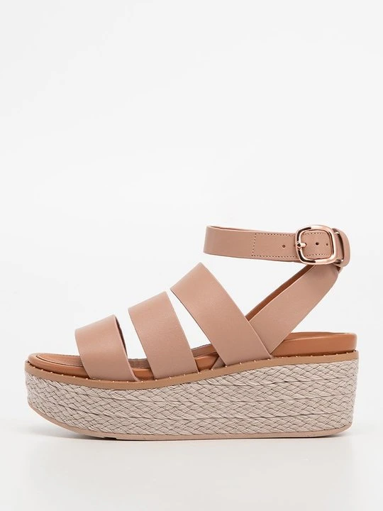 Zdjęcie produktu Sandały na koturnie FitFlop beżowy