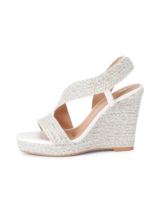 Zdjęcie produktu Sandały na koturnie Kurt Geiger biały