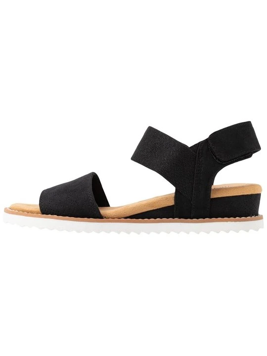 Zdjęcie produktu Sandały na koturnie Skechers czarny