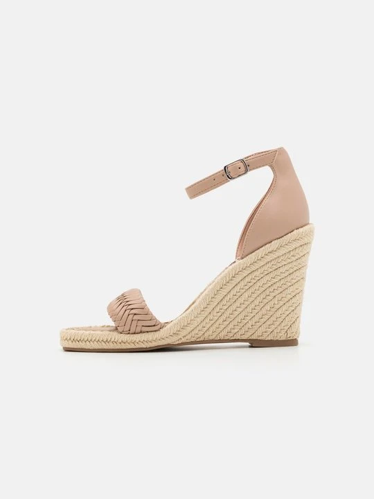Zdjęcie produktu Sandały na koturnie Steve Madden beżowy