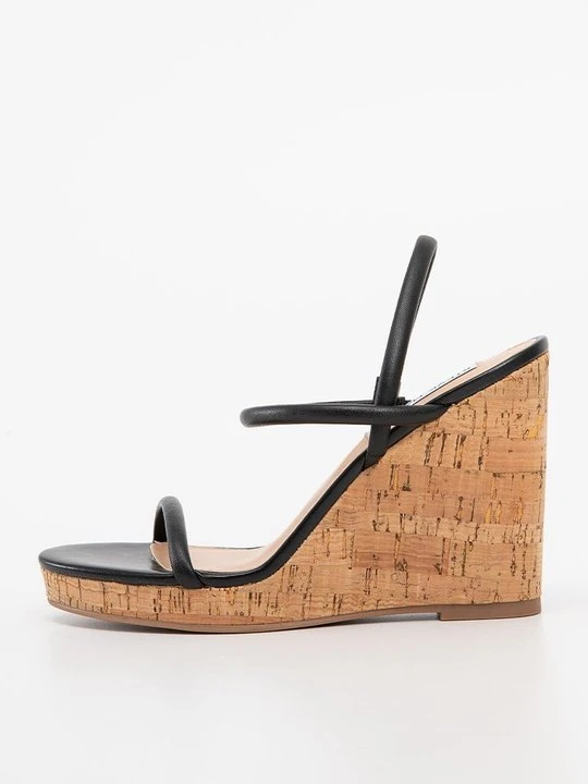 Zdjęcie produktu Sandały na koturnie Steve Madden czarny