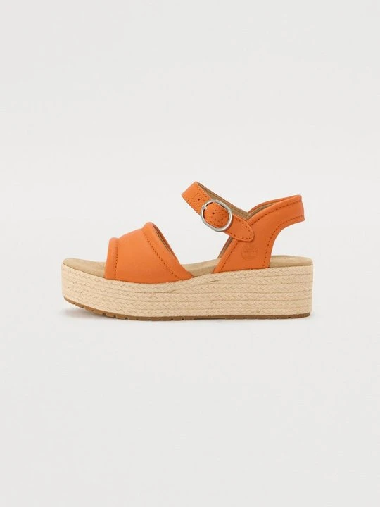 Zdjęcie produktu Sandały na koturnie Timberland pomarańczowy