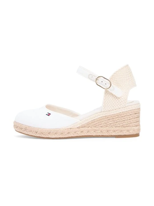 Zdjęcie produktu Czółenka na koturnie Tommy Hilfiger mleczny