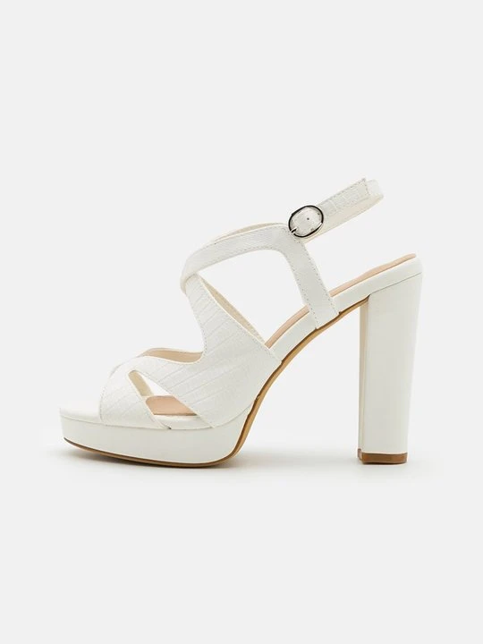 Zdjęcie produktu Sandały na obcasie Anna Field By Zalando biały