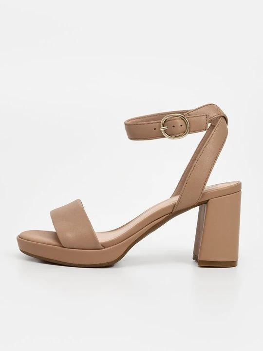 Zdjęcie produktu Sandały na obcasie Clarks beżowy