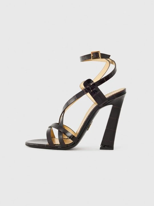 Zdjęcie produktu Sandały na obcasie Dsquared2 czarny