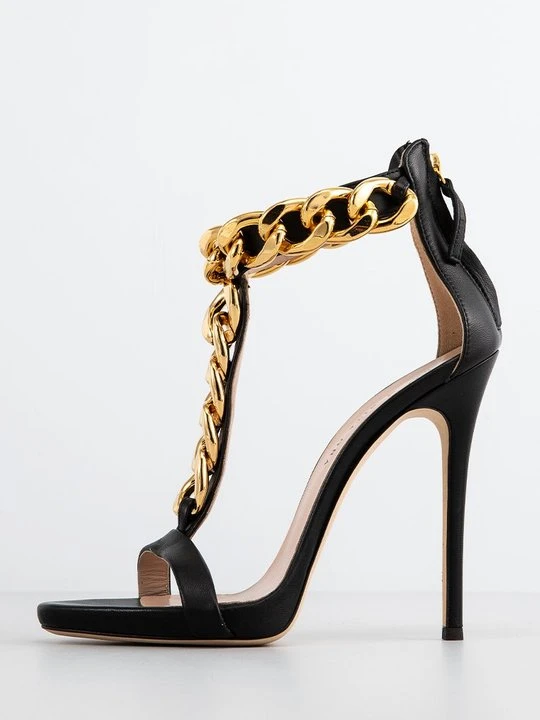Zdjęcie produktu Sandały na obcasie Giuseppe Zanotti czarny