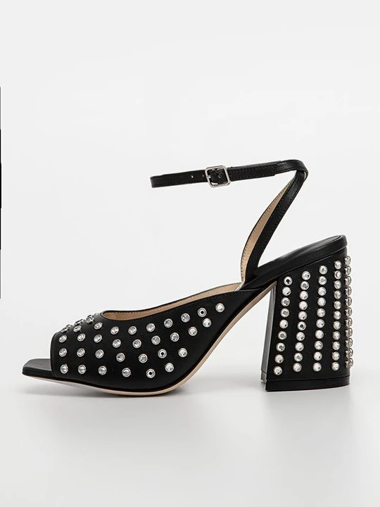 Zdjęcie produktu Sandały na obcasie Jimmy Choo czarny