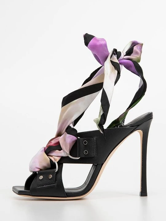 Zdjęcie produktu Sandały na obcasie Jimmy Choo czarny