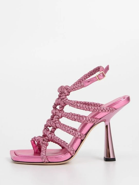 Zdjęcie produktu Sandały na obcasie Jimmy Choo różowy